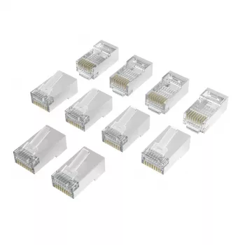 Hama 00200772 Netzwerkkabel Silber, Transparent Cat6a