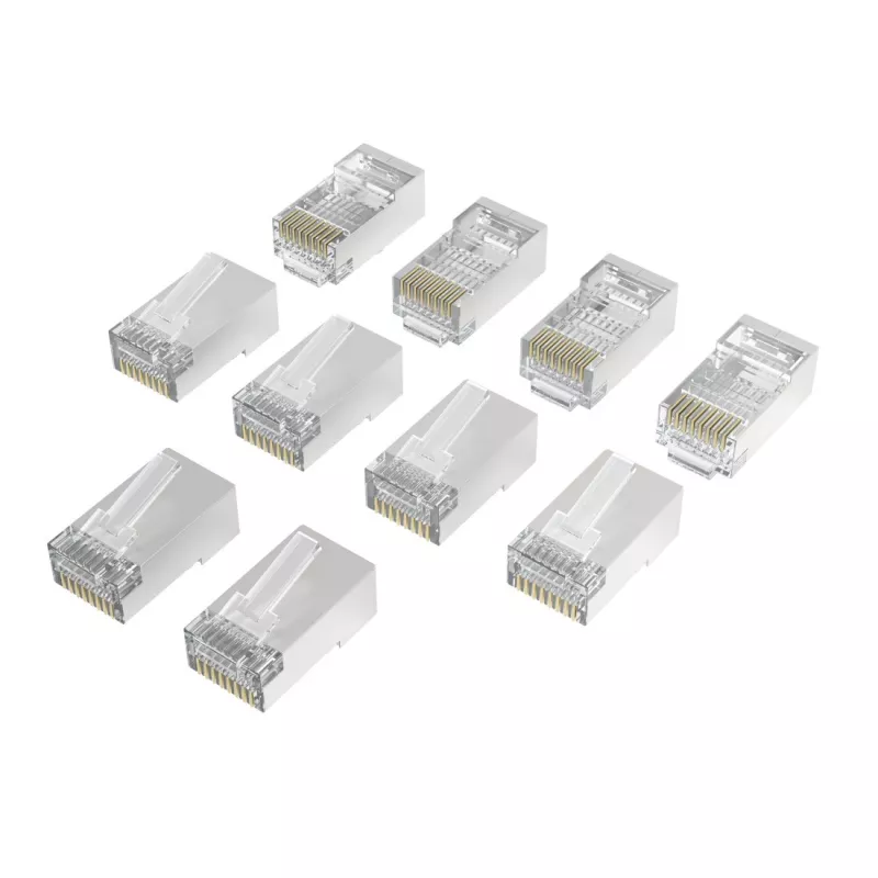 Hama 00200772 Netzwerkkabel Silber, Transparent Cat6a
