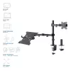 Laptop- und Monitorarm ACT AC8305 Höhenverstellung 0-450 mm
