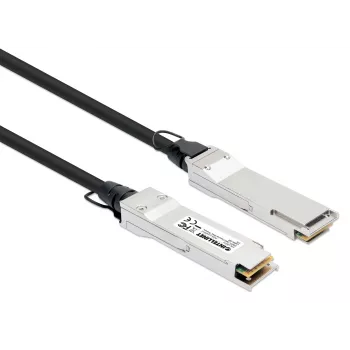 Intellinet 3m 40G QSFP+ Passives Direct-Attach-Kupfer-Twinax-Kabel, 30 AWG, MSA, kompatibel mit QSFP-H40G-CU3M