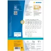 Selbstklebende Druckeretiketten HERMA 10735 Weiß 20 x 14,3 cm 160 Etiketten