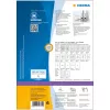 Selbstklebende Druckeretiketten HERMA 10740 Weiß 19,2x6,1 cm 320 Etiketten