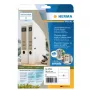 Selbstklebeetiketten HERMA 10754 Permanent Braun Rechteck 240 Stück