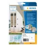 Selbstklebe-Etikett HERMA 10760 Rechteckig Permanent Braun 80 Stück