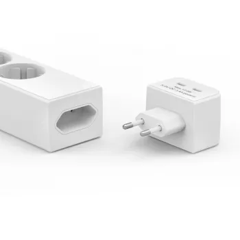 Hama 00223191 Power-Verlängerung 1,4 m 5 AC-Steckdosen Innenbereich Weiß