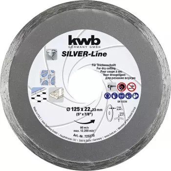Trennscheibe KWB 725870 für Keramik Marmor Fliese