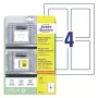 Avery Placard Label Holders Hellgrau Selbstklebend A4 80 Etiketten