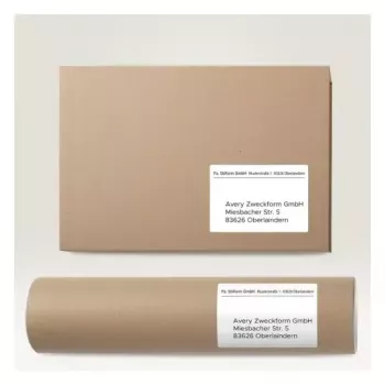 Selbstklebendes Druckeretikett AVERY 6601 Weiß 10,5 x 14,8 cm 260 Etiketten