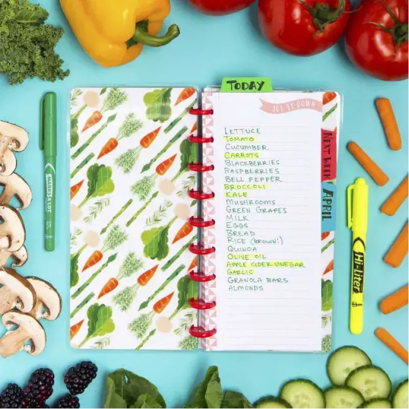 Blanko-Registerreiter Avery Ultra Tabs 74754 Blau Grün Rot