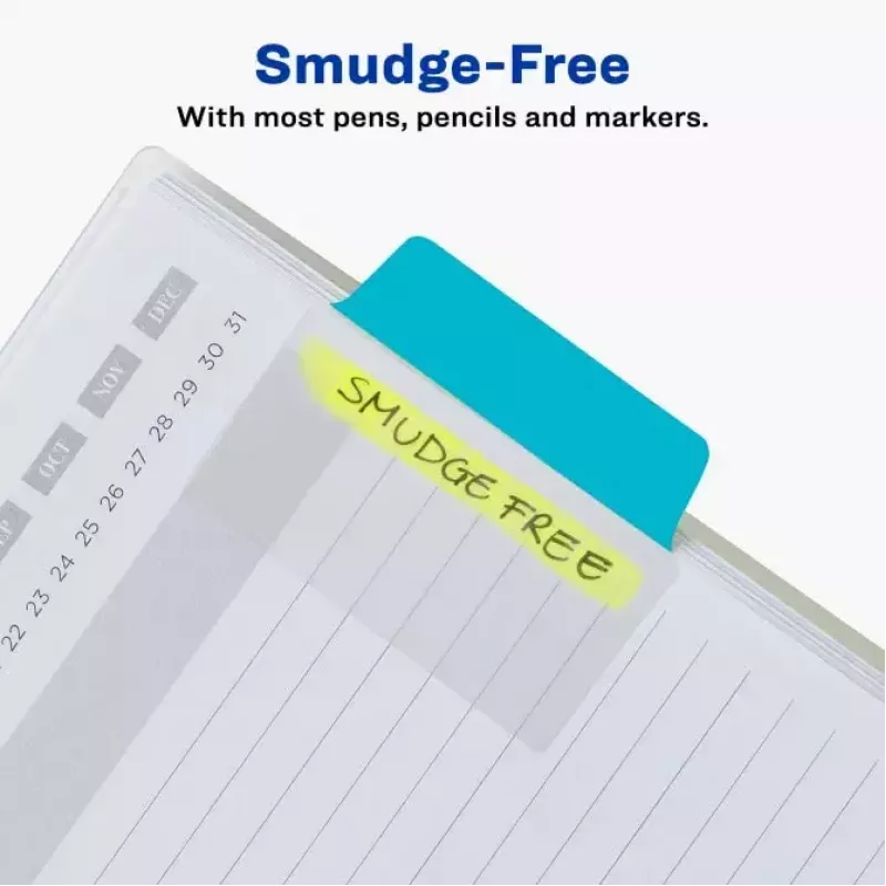Blanko-Registerreiter Avery Ultra Tabs 74754 Blau Grün Rot