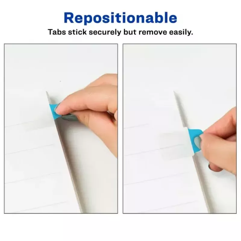 Blanko-Registerreiter Avery Ultra Tabs 74760 Blau Grün Orange Rot