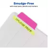 Blanko-Registerreiter Avery Ultra Tabs Grün Orange Pink Gelb 74767