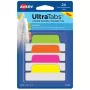 Blanko-Registerreiter Avery Ultra Tabs Grün Orange Pink Gelb 74767