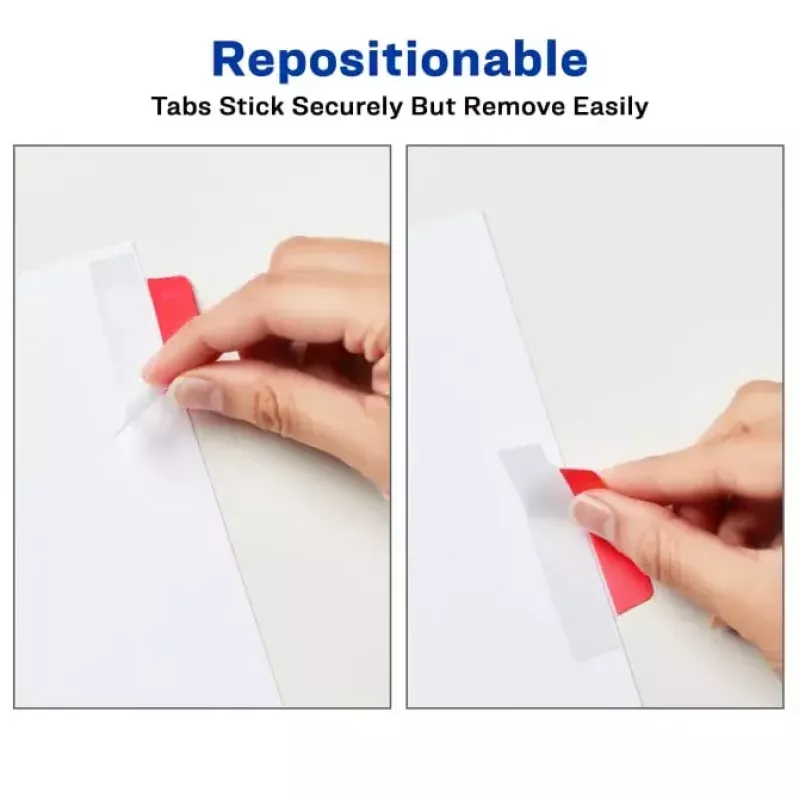 Blanko-Registerkarte Avery Ultra Tabs 74768 Blau Grün Rot Gelb