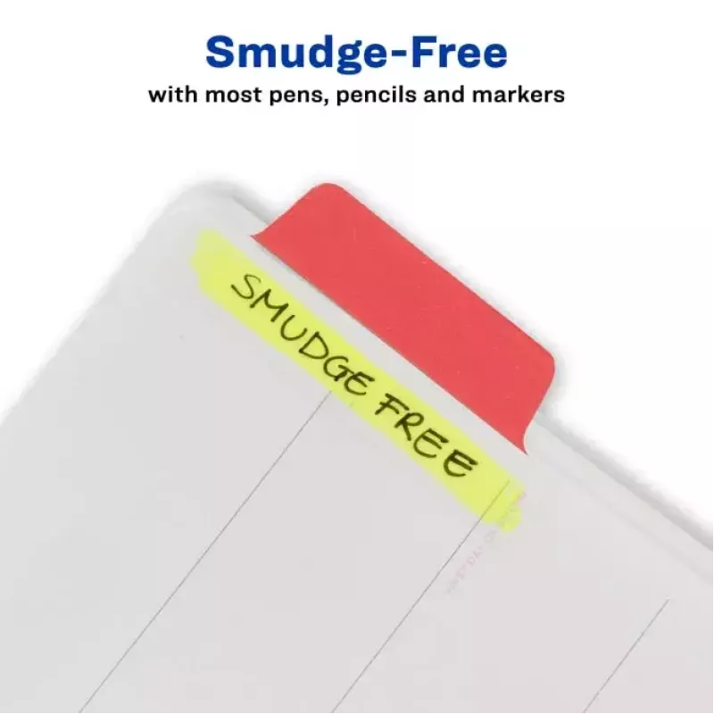 Blanko-Registerkarte Avery Ultra Tabs 74768 Blau Grün Rot Gelb