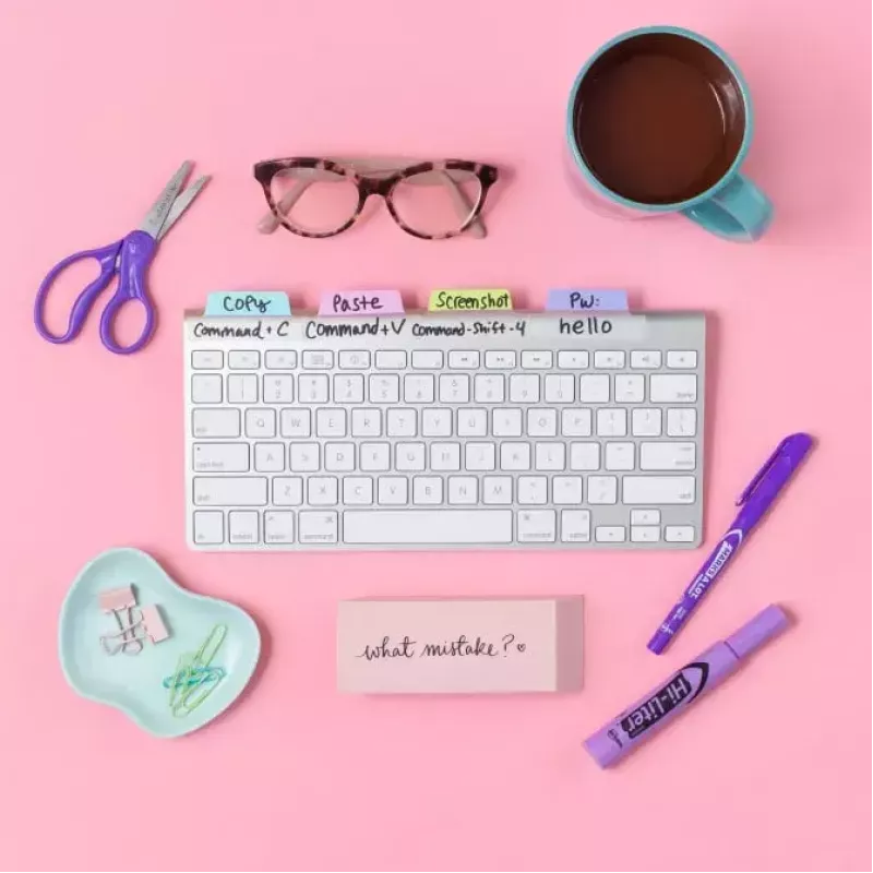 Blanko-Registerreiter Avery Ultra Tabs 74769 Blau Grün Pink Lila