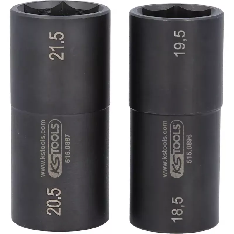 Steckschlüsselsatz KS Tools 515.0895 1/2 Zoll Antrieb 2 Steckschlüsseleinsätze