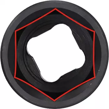 KS Tools 515.0896 Kraft-Steckschlüsseleinsatz 1/2-Zoll-Antrieb DIN 3121 ISO 1174