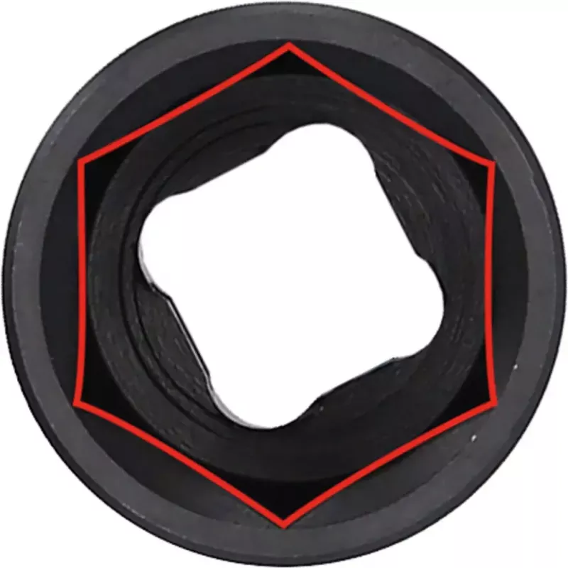 KS Tools 515.0896 Kraft-Steckschlüsseleinsatz 1/2-Zoll-Antrieb DIN 3121 ISO 1174