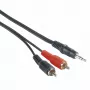 Hama 00205106 Audiokabel 2 m 3,5mm 2 x Cinch Schwarz, Rot