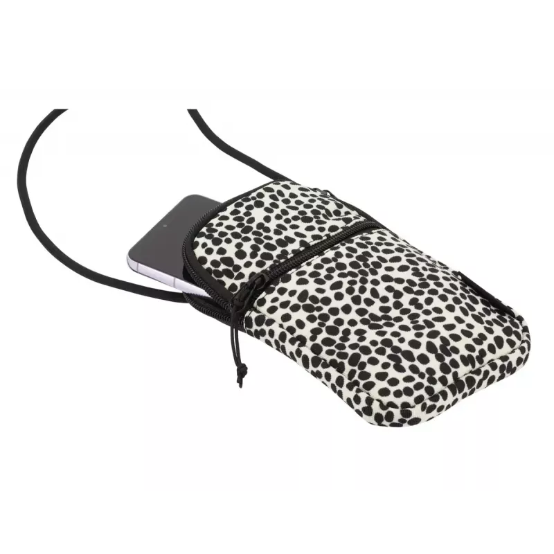 Tasche Herlitz Spotted Handyhülle Schwarz Weiß Universal