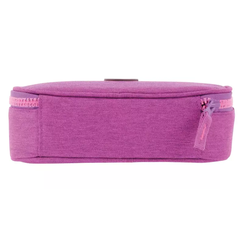 Federmäppchen Herlitz beatBox ABC Soft Polyester Pink Lila 225x120x70mm