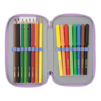 Schreibwaren-Set Herlitz Mystic Mermaid 23-teilig Blau Pink Polyester