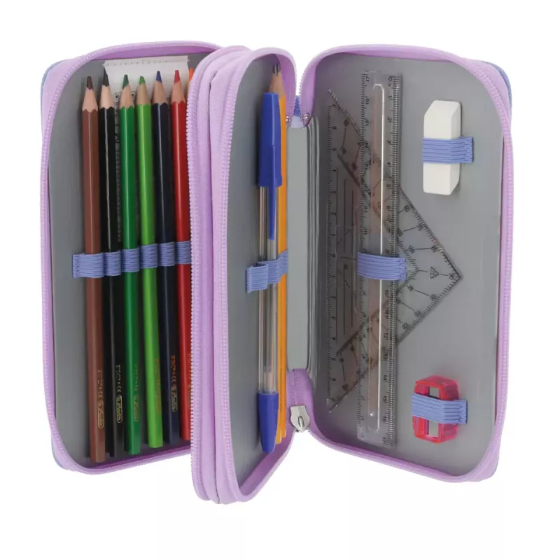 Schreibwaren-Set Herlitz Mystic Mermaid 23-teilig Blau Pink Polyester