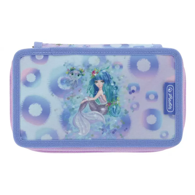 Schreibwaren-Set Herlitz Mystic Mermaid 23-teilig Blau Pink Polyester
