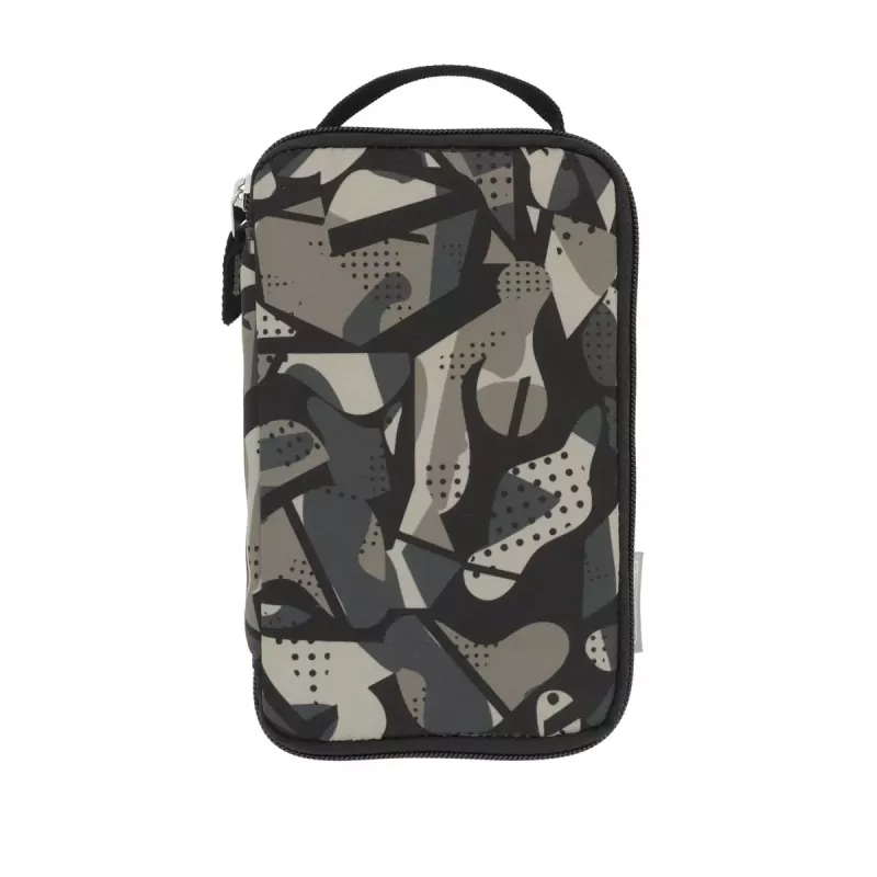 Weiches Federmäppchen Herlitz 2 Go Polyester Grau 210x130x60mm