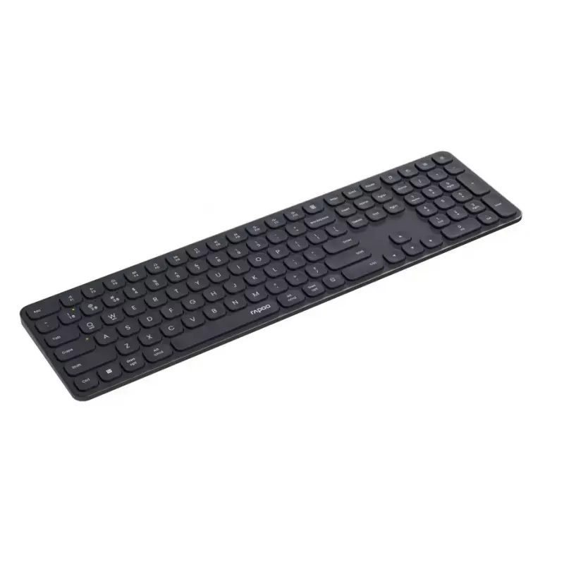 Bluetooth-Tastatur Rapoo 00228033 QWERTZ Deutsch Dunkelgrau Kabellos