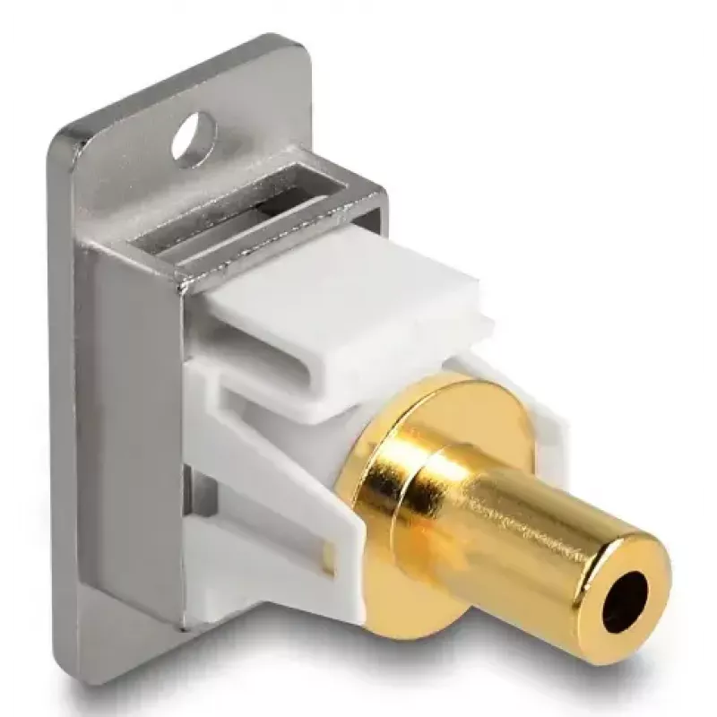 DeLOCK 90883 Steckdose 3,5 mm Silber Weiß Buchse