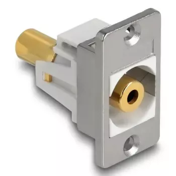 DeLOCK 90883 Steckdose 3,5 mm Silber Weiß Buchse