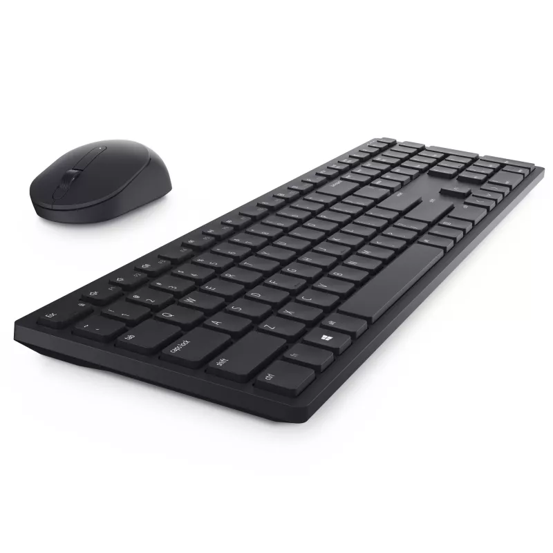 DELL KM5221W Tastatur Maus inklusive Büro RF Wireless US-Englisch Schwarz