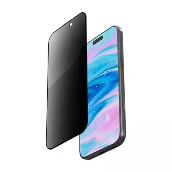 LAUT PRIME PRIVACY Blickschutzfolie Apple iPhone 17 Pro Staubresistent Schlagfest Kratzfest