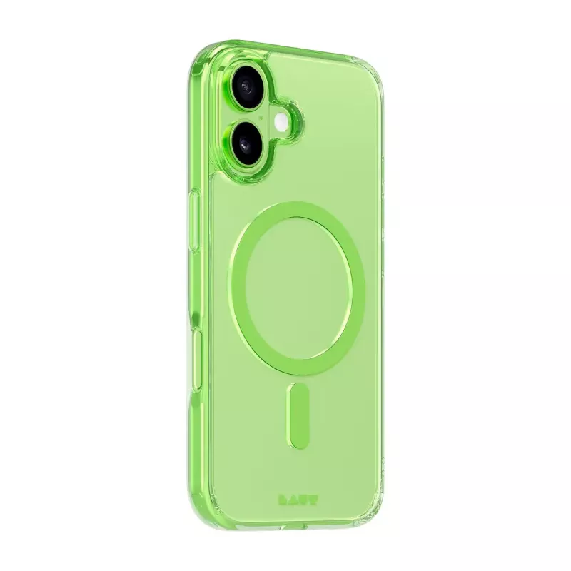 Cover LAUT CRYSTAL FLURO iPhone 17 Hellgrün 16 cm