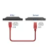 Netzkabel ACT C14 auf C21 IEC60320, rot, 2 m, 250 V 10 A