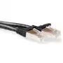 ACT Schwarz 20 Meter LSZH SFTP CAT6A Patchkabel rastnasenfrei mit RJ45-Steckern