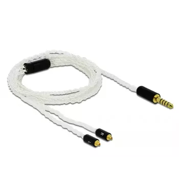 Audiokabel DeLOCK 85846 1,2 m 4,4 mm 2x MMCX Weiß