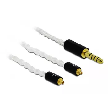 Audiokabel DeLOCK 85846 1,2 m 4,4 mm 2x MMCX Weiß