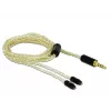 Audiokabel DeLOCK 85849 1,25 m 3,5 mm Weiß