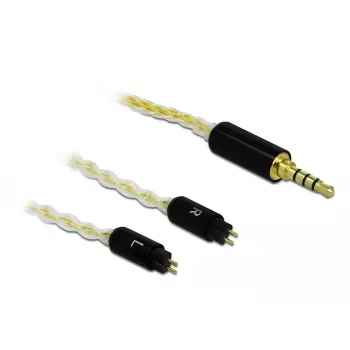 Audiokabel DeLOCK 85849 1,25 m 3,5 mm Weiß