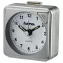 Hama A50 Quarz-Wecker Silber