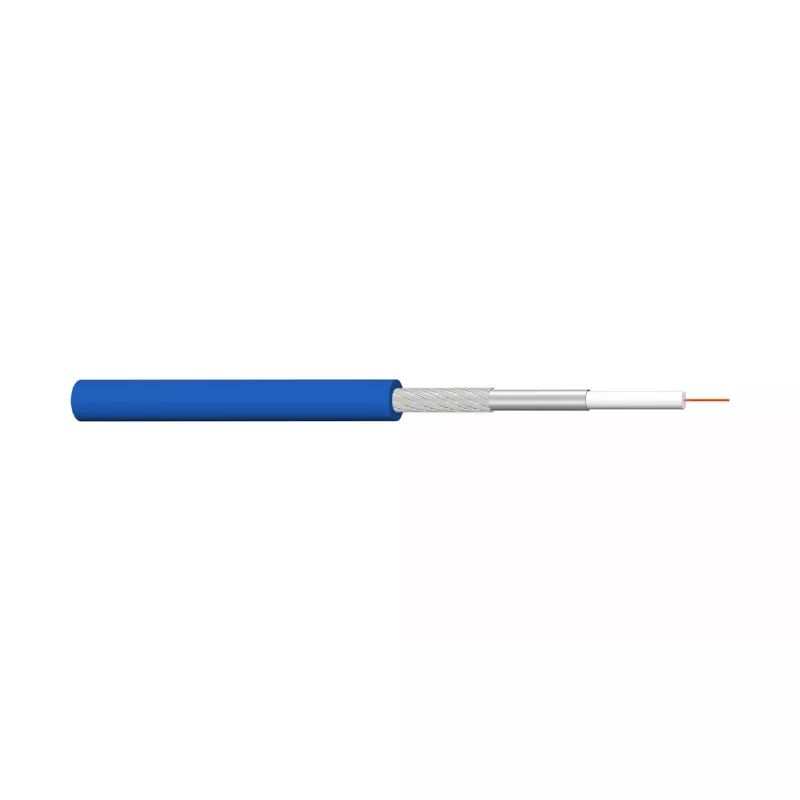 Koaxialkabel Megasat Flex 20 m F-Typ Blau