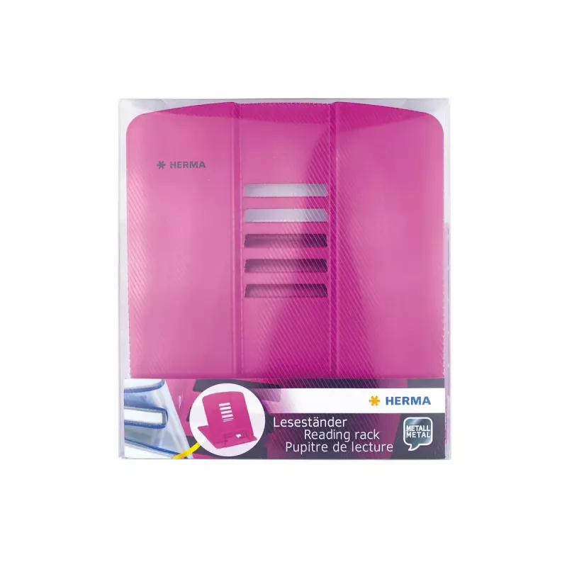 Buchständer HERMA 19964 Rosa Metall