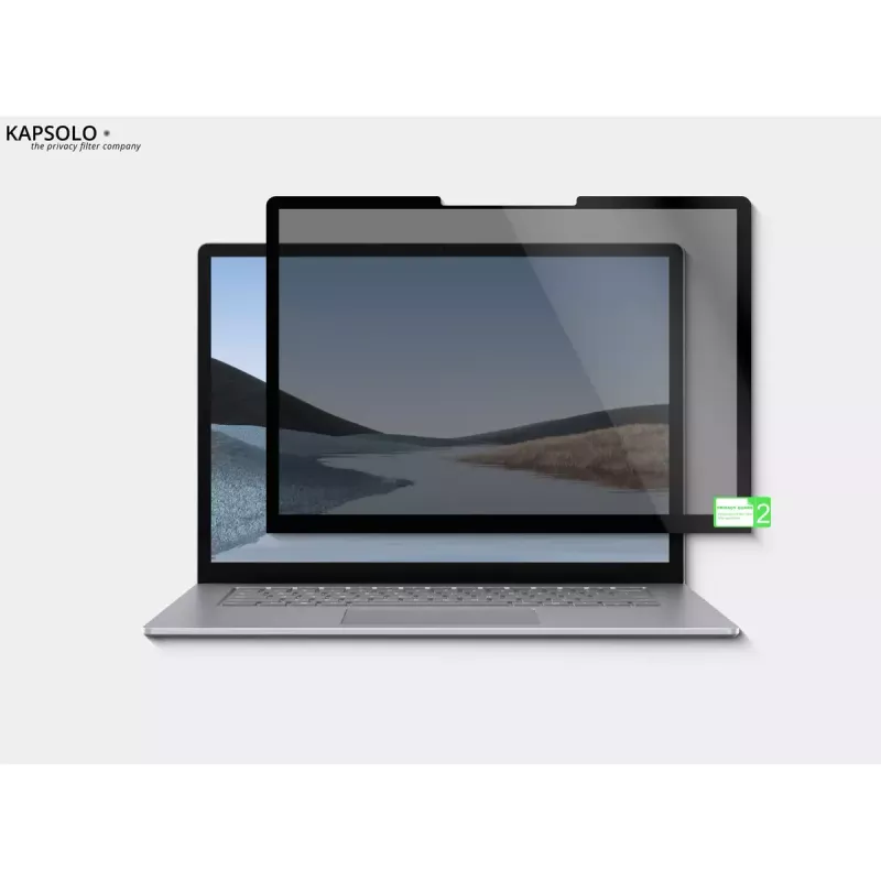 Magnetischer Blickschutzfilter Kapsolo für Apple MacBook Pro 16 Zoll Retina (2019) — 9H Härte, 50 % Lichtdurchlässigkeit, 30° Blickschutz, 40,6 cm