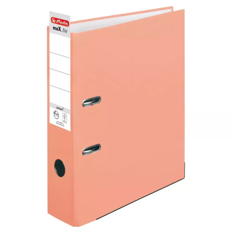 Ringbuch Herlitz maX.file A4 Orange