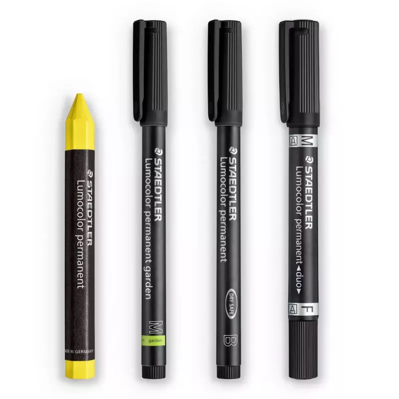 Marker Staedtler Lumocolor 60 BK-5 4 Stück