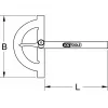 Winkelmesser KS Tools 300.0640