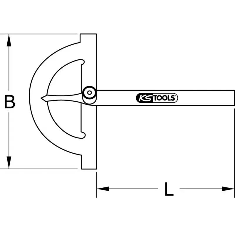 Winkelmesser KS Tools 300.0640